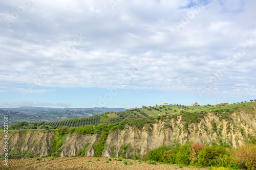 evening on the hills of Italy