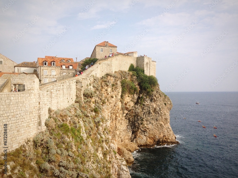 Sea view in Dubrovnik