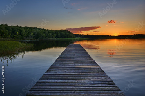 Fotografia, Obraz Sunset