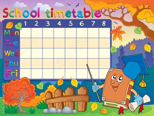 School timetable composition 3