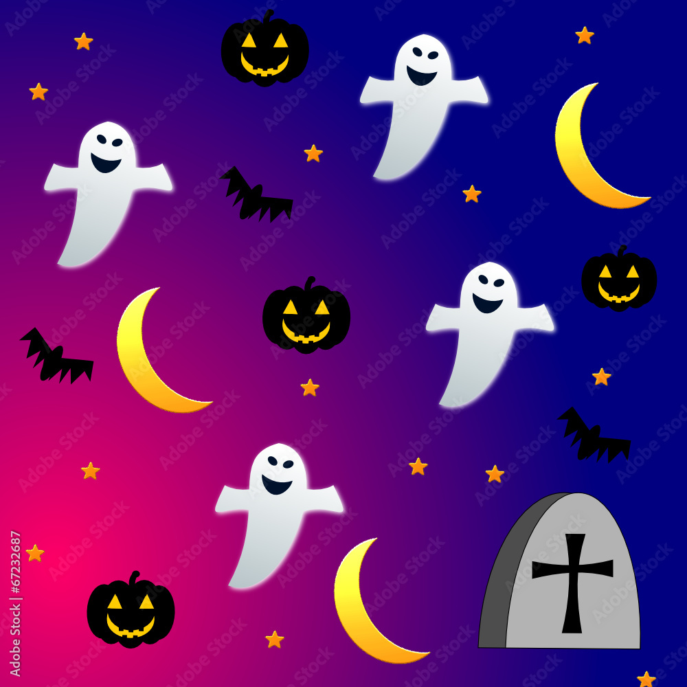 Coperte per Halloween, divertenti fantasmi e zucche carine Halloween
