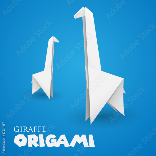 giraffe origami