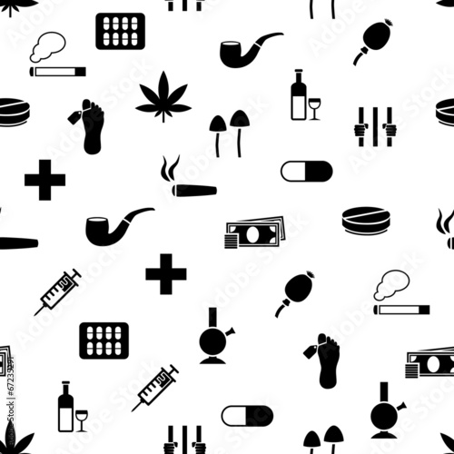 drug seamless pattern