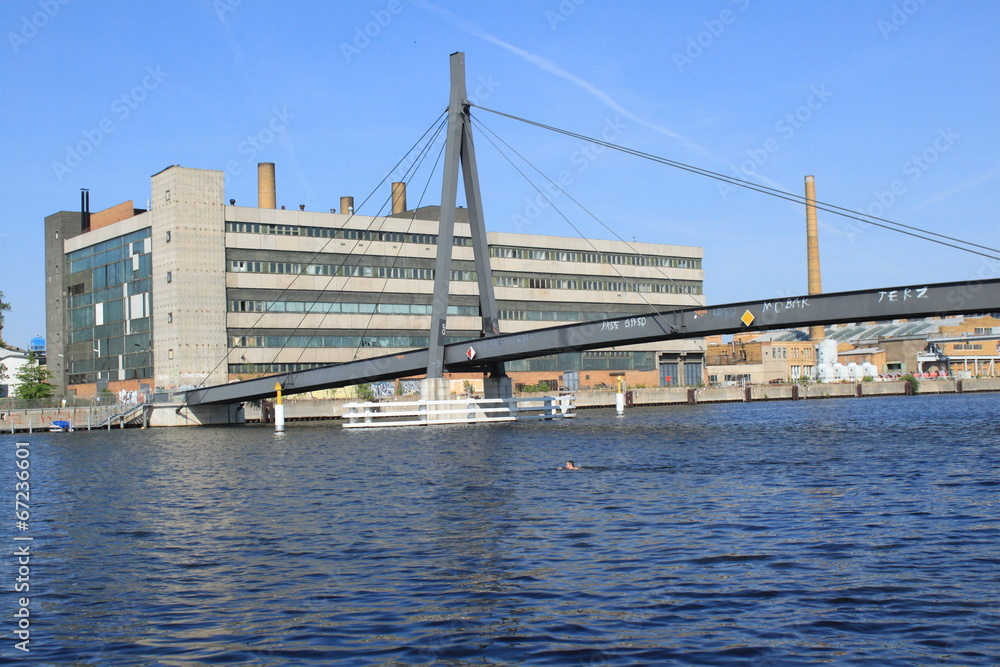 Der Kaisersteg in Berlin-Schöneweide