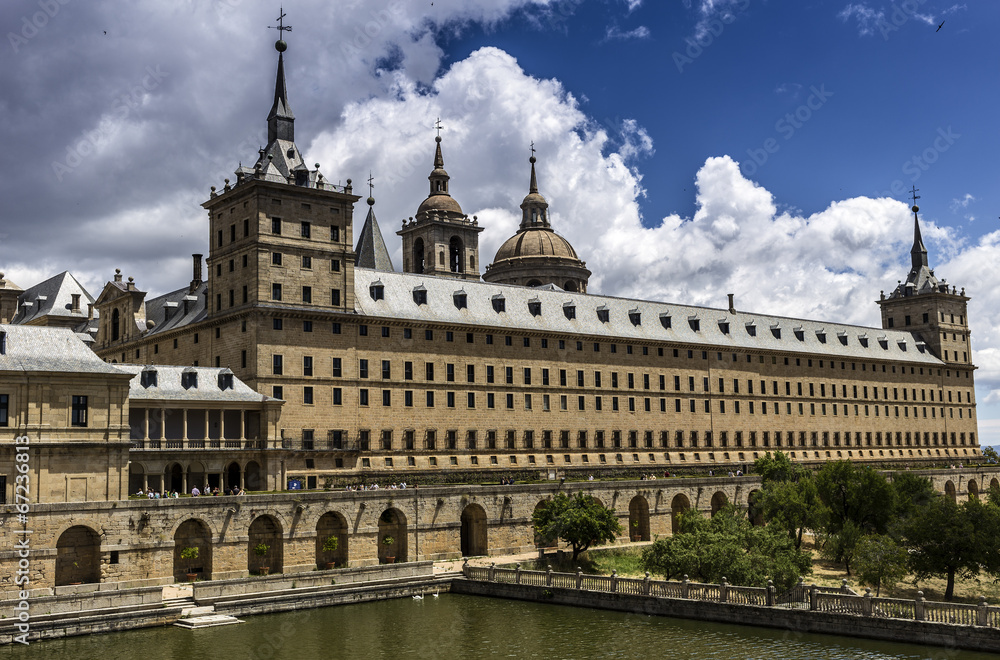 Monastery of San Lorenzo del Escorial. Madrid. Spain