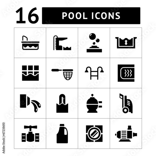 Set icons of pool