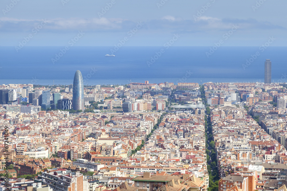 barcelona cityscape