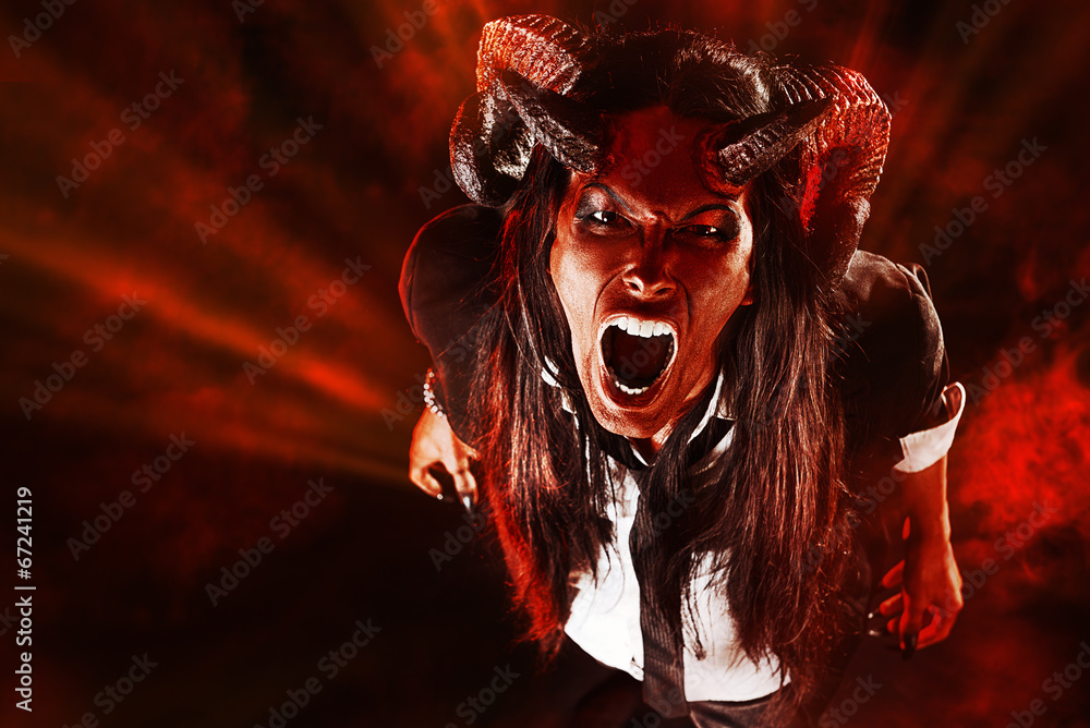 Fototapeta premium frightening