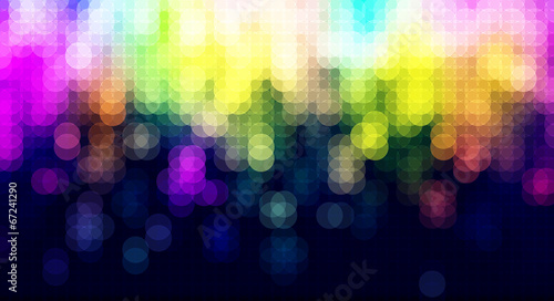 Abstract blurred lights celebration background