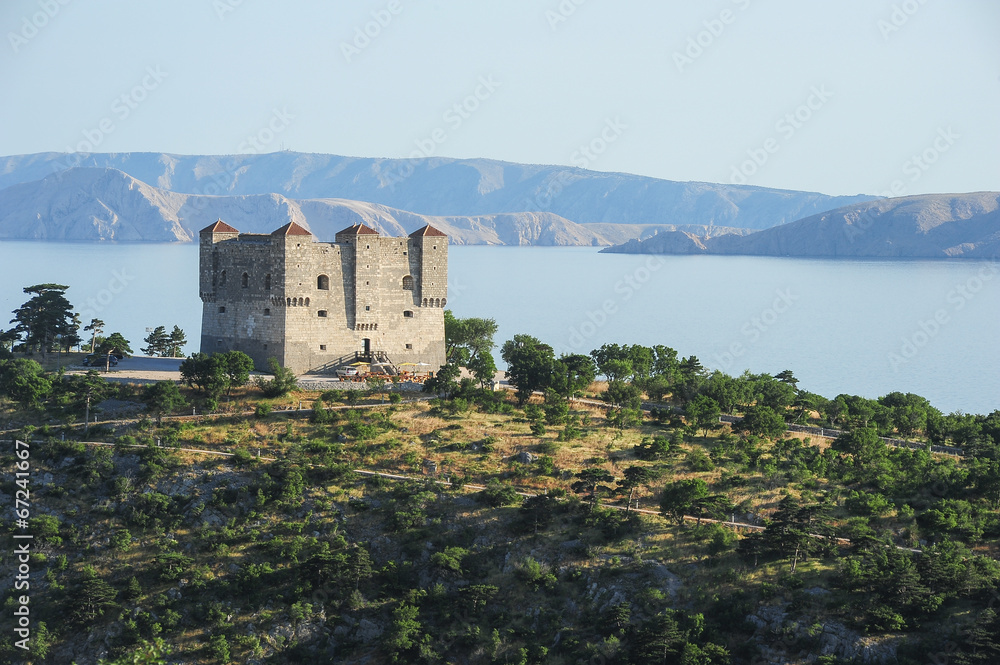 Naklejka premium The castle of Senj