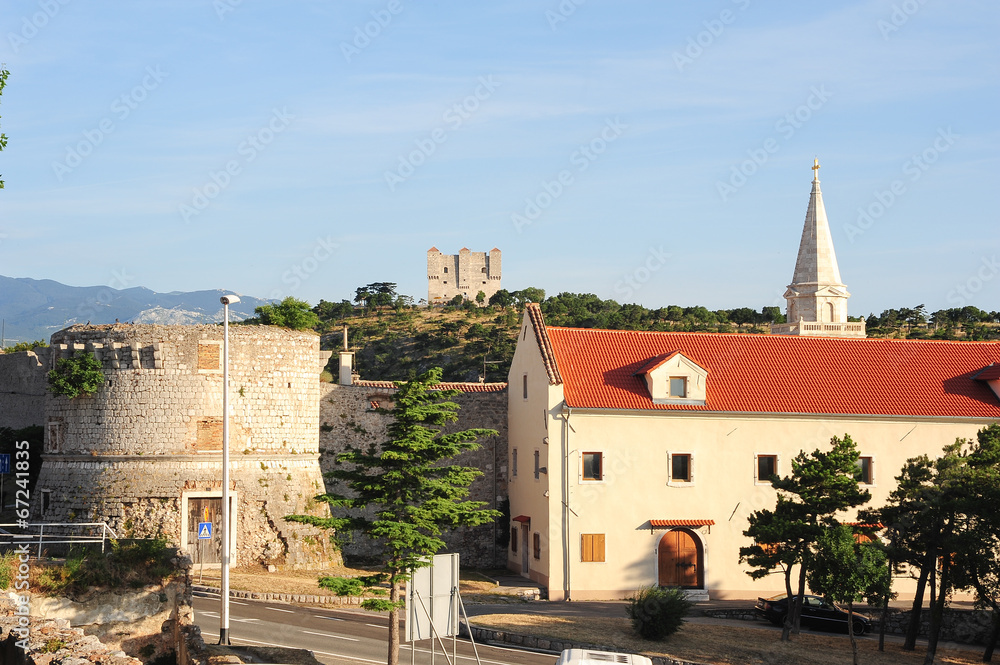 Castle and city walls of Senj
