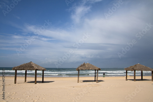 Bungalows on the beach