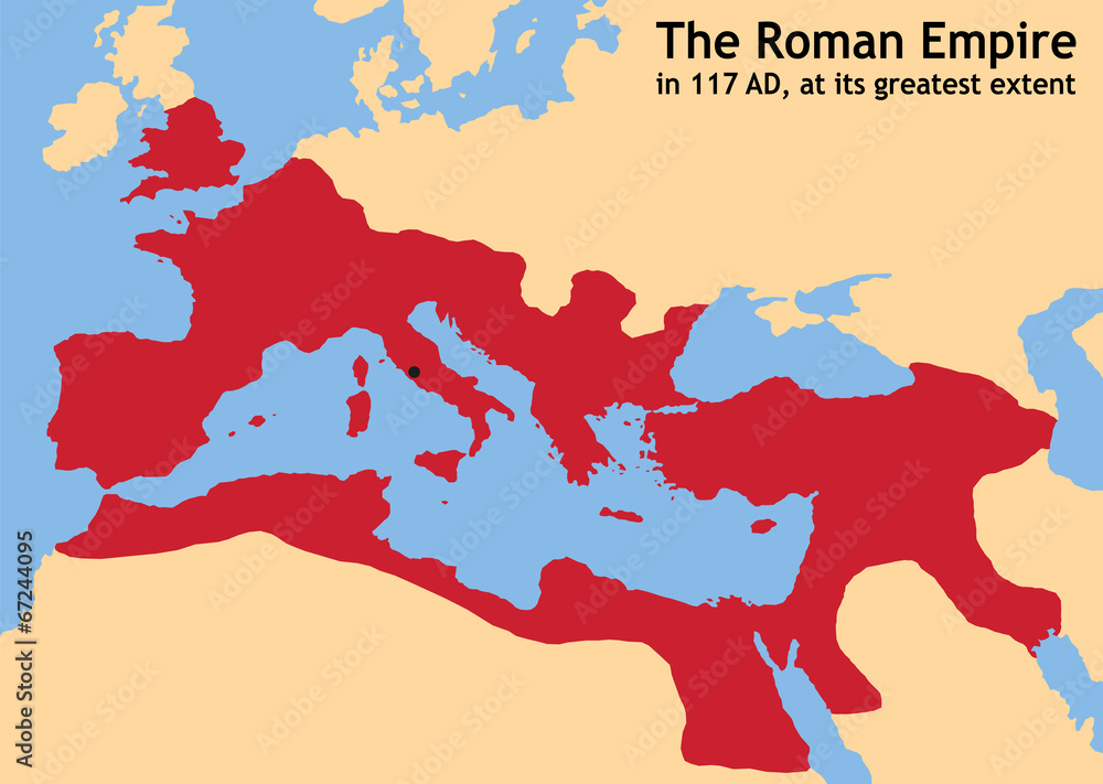 Roman Empire Provinces Adobe Stock