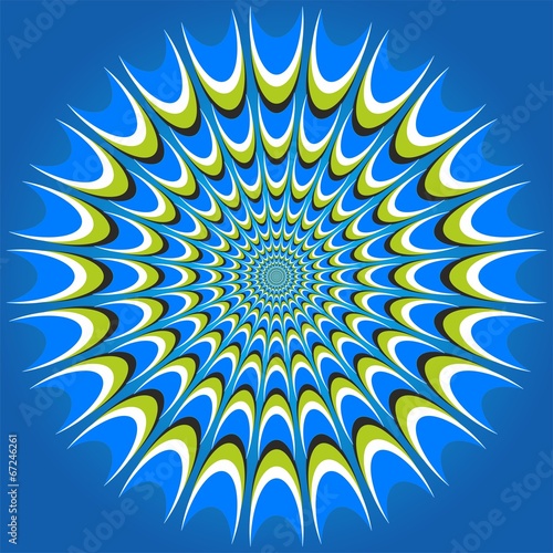optical illusion tunnel
