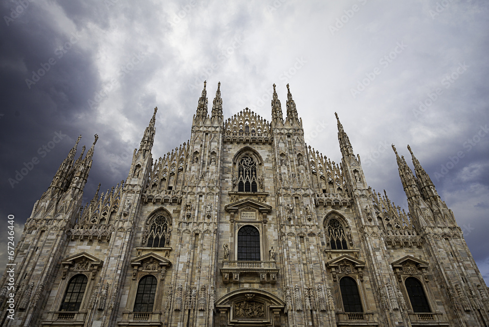 Duomo di Milano. Color image