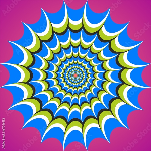 optical illusion flow tunnel