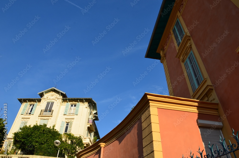 Obraz premium Façade de maison, Nice