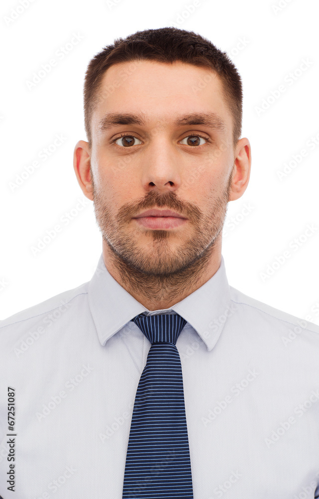portrait of serious businessman portrait of serious businessman