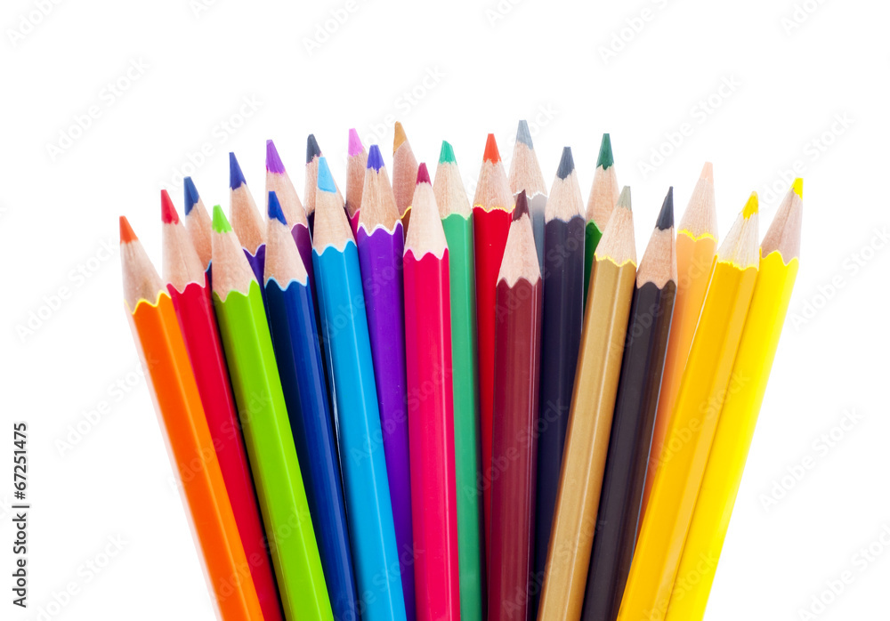 Fototapeta premium color pencils