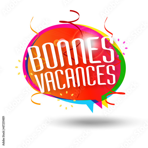Bonnes vacances