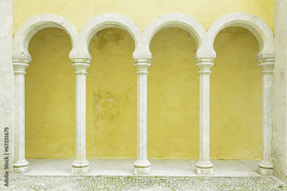 Fototapeta premium Arches palace lisbon
