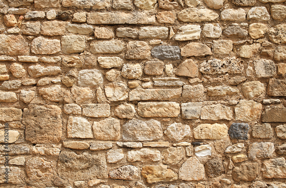 Obraz premium Stone wall decoration
