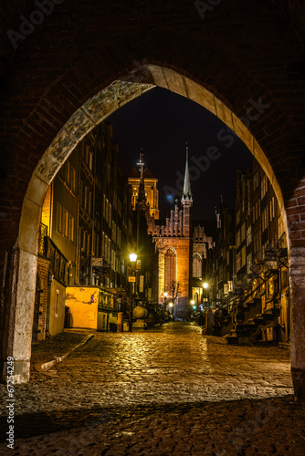 Gdańsk brama Mariacka