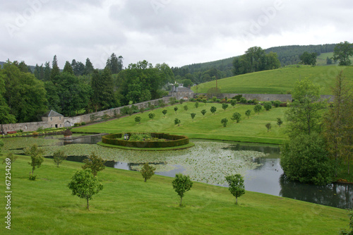 jardins du château de Blair