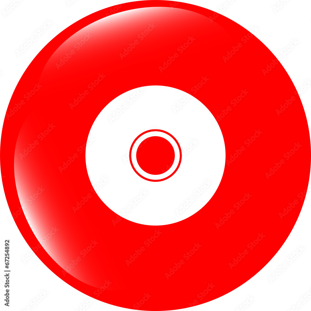 CD or DVD sign icon. Compact disc symbol. website button CD or DVD sign icon. Compact disc symbol. website button