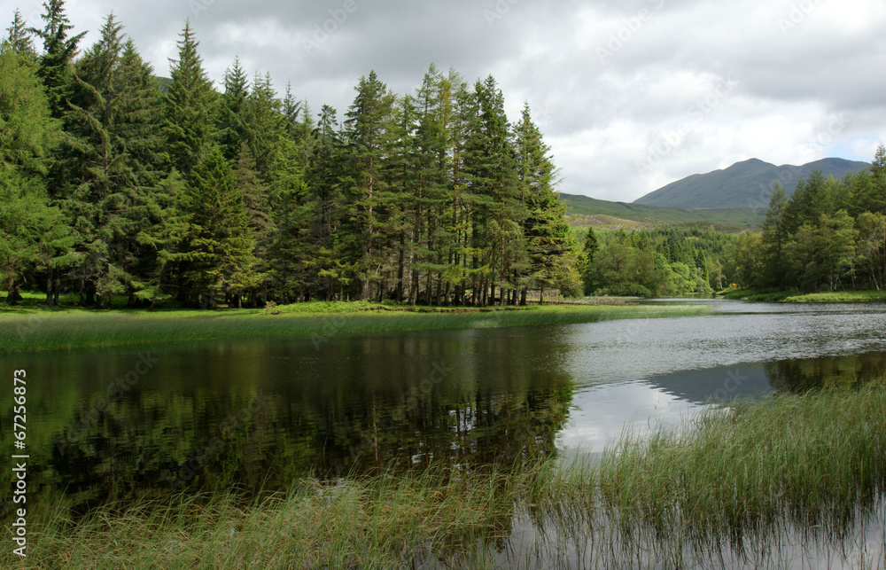 Fototapeta premium Lac en Ecosse