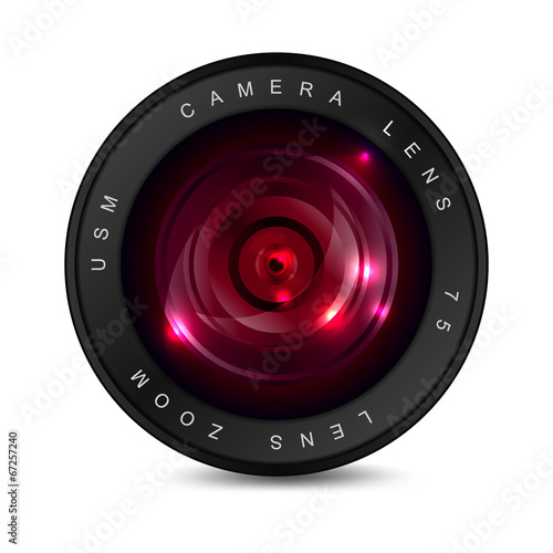 Red lens
