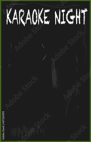 Karaoke Blackboard