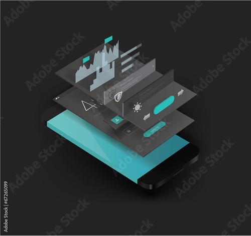 smartphone illustration