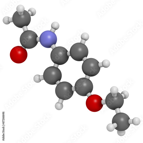 Phenacetin banned painkiller drug. Found to cause cancer. photo