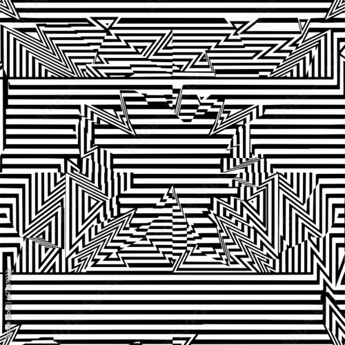 Black And White Pattern Vector