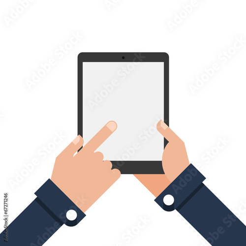 Hand holding a SmartPhone