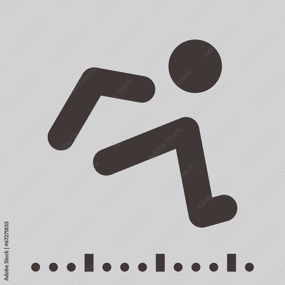 long jump icon long jump icon