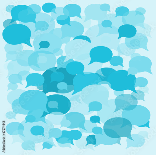 background speech bubbles