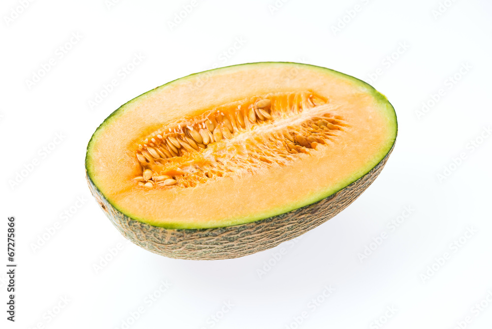 Melon isolated on white Melon isolated on white