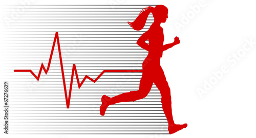 Joggerin rot EKG