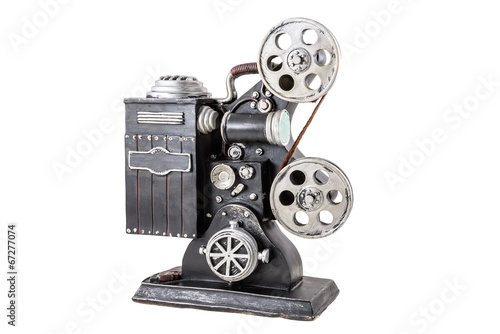 Model of film projector