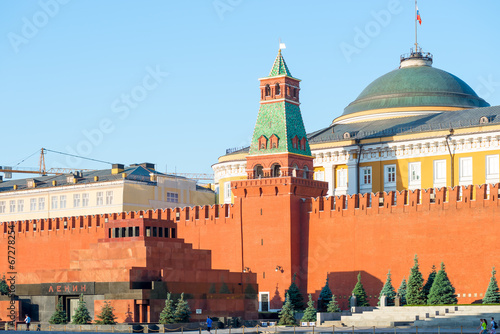 Government building in the Kremlin in Moscow © kosmos111