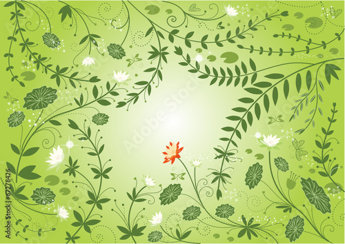 lotus flower card