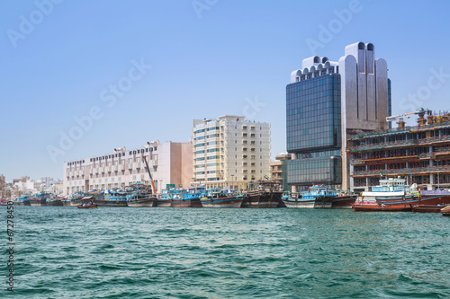 Port Saeed along Deira shore of Dubai Creek