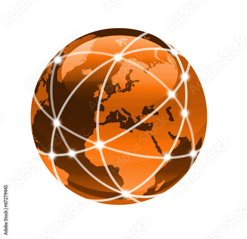 connect the world orange