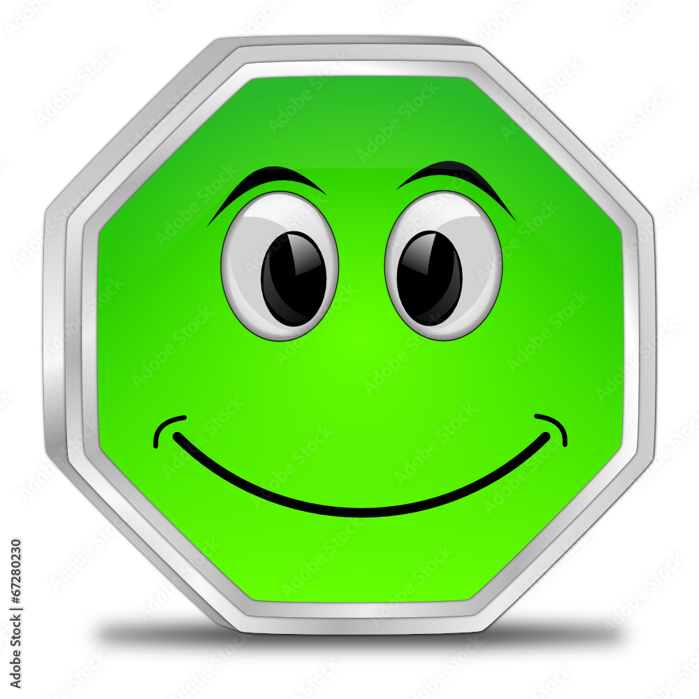 Smiley Button Smiley Button