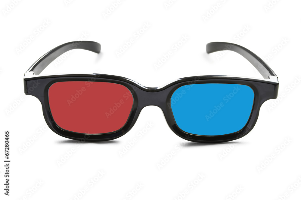 Fototapeta premium 3D eyeglasses