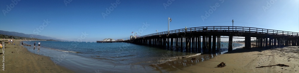 Fototapeta premium Santa Barbara Pier