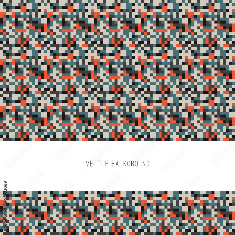 Fototapeta premium Abstract Pixel Background