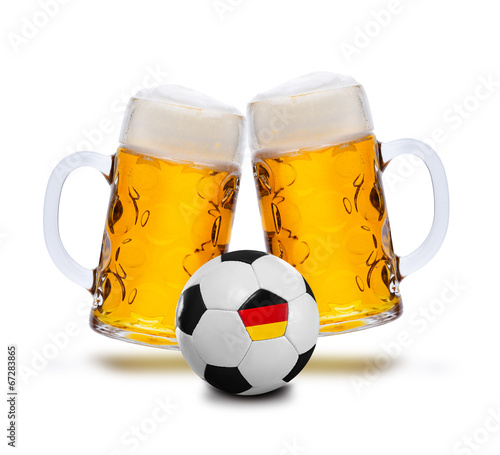 Fußball und Bier